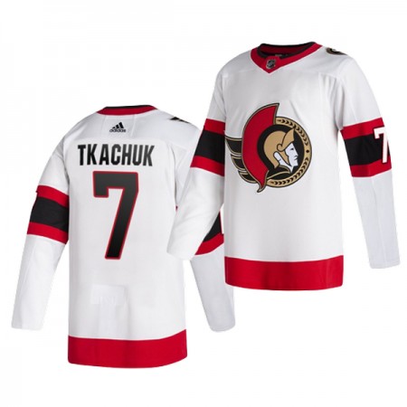 Mænd NHL Ottawa Senators Trøje Brady Tkachuk 7 Adidas Hvid Authentic Mænd NHL Ottawa Senators Trøje Brady Tkachuk 7 Adidas Hvid Authentic